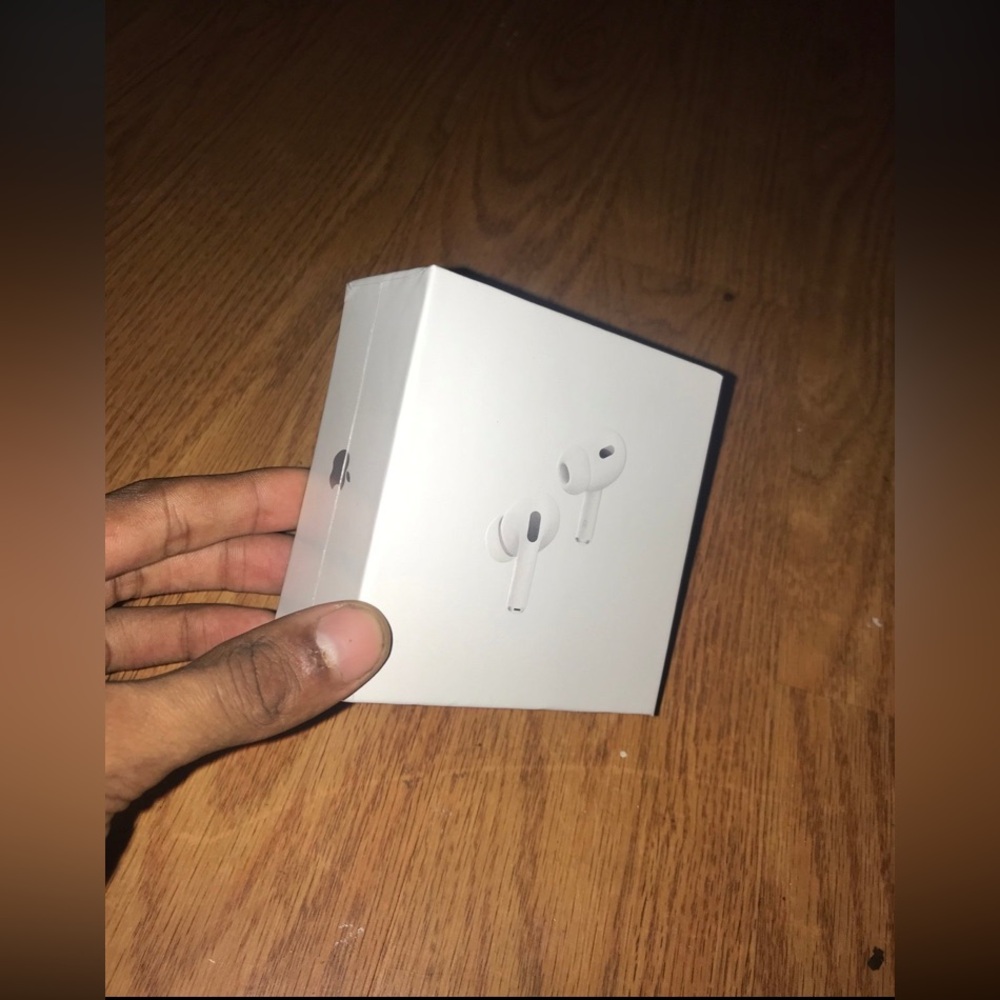 Brand new AirPod pro second generation with charger case and charger !!